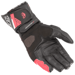 GUANTES ALPINESTARS STELLA SP-8 V3 MUJER BLACK / WHITE / DIVA PINK 2