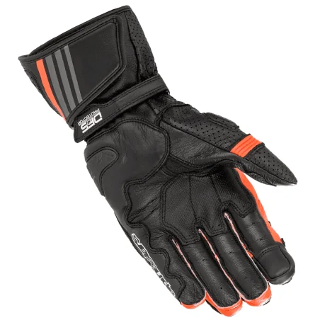 GUANTES ALPINESTARS GP TECH V2 BLACK / RED FLUO