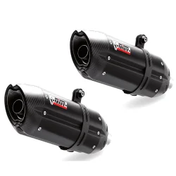 MIVV SUONO SCHALLDÄMPFER YAMAHA YZF R1 2009-2014 SCHWARZER STAHL