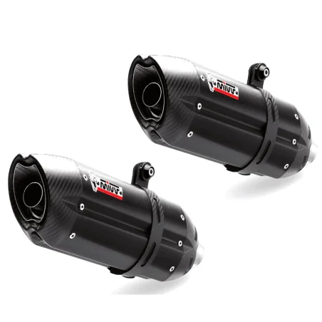 MIVV SUONO SCHALLDÄMPFER YAMAHA YZF R1 2009-2014 SCHWARZER STAHL