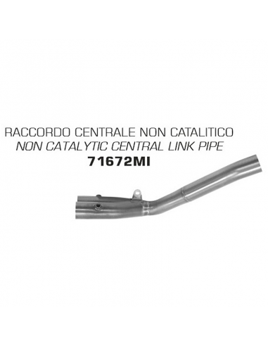 ARROW CATALIZADOR RACING LINK PIPE CENTRAL YAMAHA R1/ M 2015-2022 REF: 71672MI