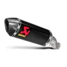 SCHALLDÄMPFER / HALTERUNG SLIP ON CARBON AKRAPOVIC KAWASAKI ZX-10R/RR 2016-2020