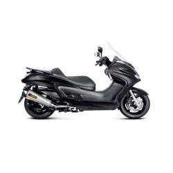 AKRAPOVIC TITAN SCHALLDÄMPFER YAMAHA MAJESTY 400 2007-2015 KATALYSIERTE S-Y4SO10-HZAASS 2
