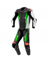 MONO ALPINESTARS RACING ABSOLUTE PROFESSIONAL FOR TECH-AIR BLACK / WHITE / GREEN FLUO
