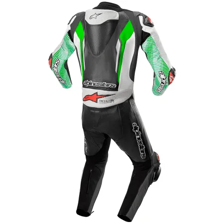 MONO ALPINESTARS RACING ABSOLUTE PROFESSIONAL FOR TECH-AIR BLACK / WHITE / GREEN FLUO