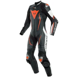 MONO DAINESE MISANO 2 D-AIR PROFESSIONAL ESTIVA LADY BLACK / WHITE / FLUO-RED