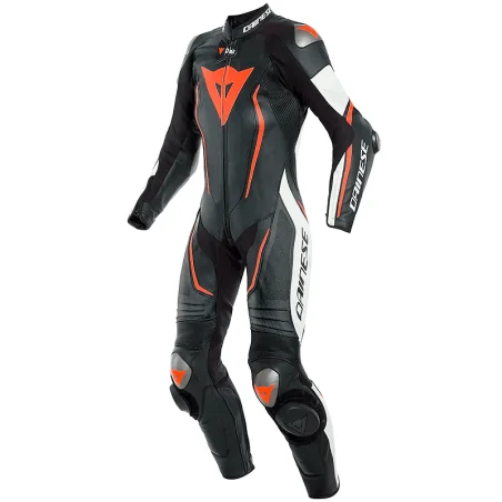 MONO DAINESE MISANO 2 D-AIR PROFESSIONAL ESTIVA LADY BLACK / WHITE / FLUO-RED