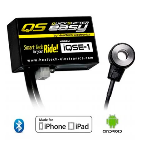 Healtech Cambio semiautomático Quickshifter Easy de para moto IQSE-1 + cableado QSX-P4B