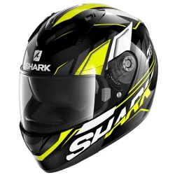 CASCO SHARK RIDILL 1.2 PHAZ BLACK / YELLOW / WHITE