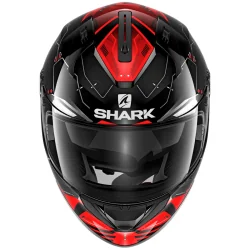 CASCO SHARK RIDILL 1.2 MECCA BLACK / RED / SILVER 2