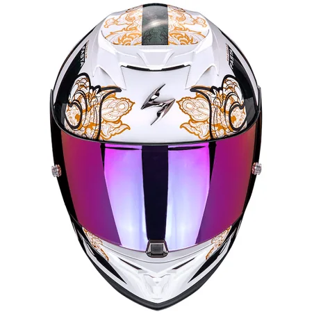 CASCO SCORPION EXO-520 AIR FASTA WHITE CHAMELEON