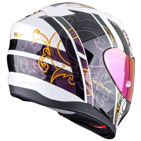 CASCO SCORPION EXO-520 AIR FASTA WHITE CHAMELEON