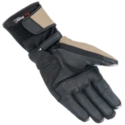 GUANTES ALPINESTARS DENALI AEROGEL DRYSTAR BLACK / DARK KHAKI / RED FLUO 2