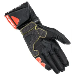 GUANTES ALPINESTARS GP TECH V2 BLACK / WHITE / RED FLUO 2