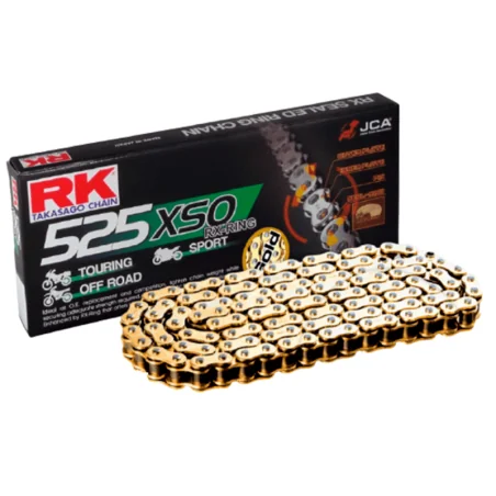 RK Cadena de transmisión XSO 525 Dorada