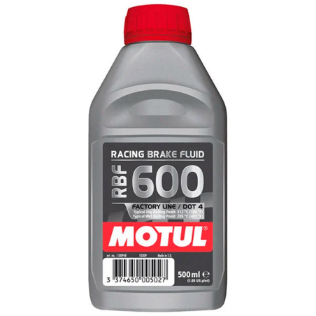 Liquido de Frenos Motul 600 Rbf Racing Brake 500ml