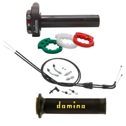 DOMINO XM2 Schnellgasgriff mit Universalverkabelung Marke Farbe nach Wahl. D5176.03-01