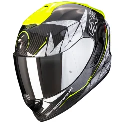 CASCO SCORPION EXO-1400 CARBON AIR ARANEA BLACK / YELLOW