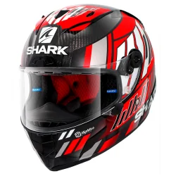 copy of HELM SHARK RACE-R PRO CARBON REPLIK LORENZO 2019 CARBON / BLAU / ROT