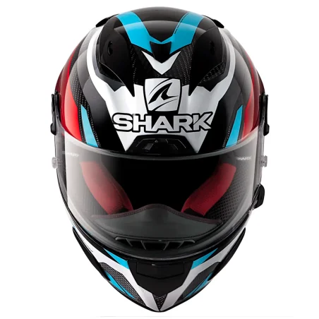 copy of HELM SHARK RACE-R PRO CARBON REPLIK LORENZO 2019 CARBON / BLAU / ROT