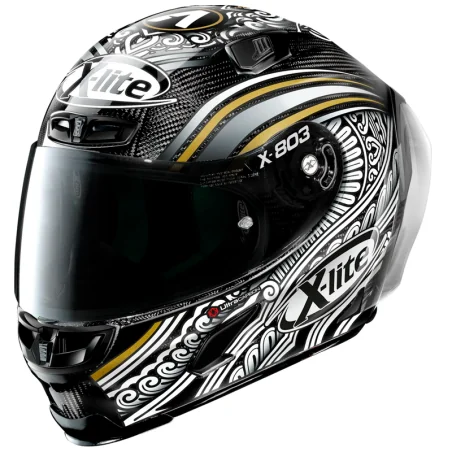 CASCO X-LITE X-803 RS ULTRA CARBON REPLICA ARON CANET TEST CARBON