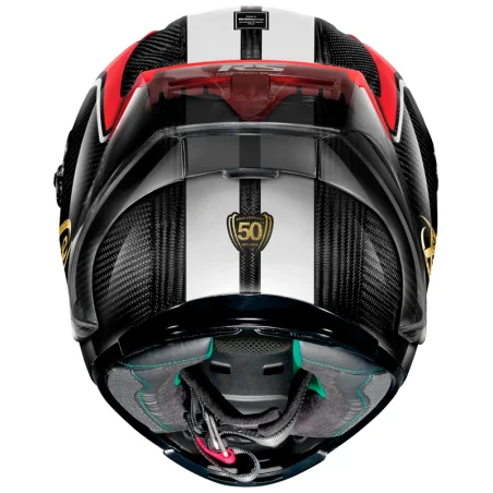 CASCO X-LITE X-803 RS ULTRA CARBON 50TH ANNIVERSARY WHITE / RED