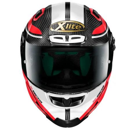 CASCO X-LITE X-803 RS ULTRA CARBON 50TH ANNIVERSARY WHITE / RED