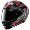 CASCO X-LITE X-803 RS ULTRA CARBON SKYWARP BLACK / RED