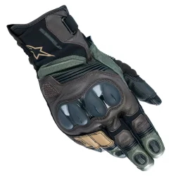 GUANTES ALPINESTARS BELIZE V2 BLACK / FOREST / BROWN
