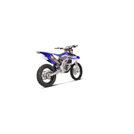 KOMPLETTER AUSPUFF RACING AKRAPOVIC EDELSTAHL YAMAHA YZ 450 F 2015-2017 NICHT ZUGELASSEN