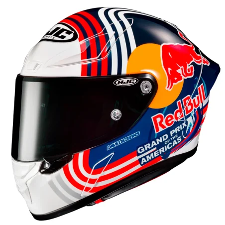 CASCO HJC RPHA 1 RED BULL AUSTIN GP MC-21