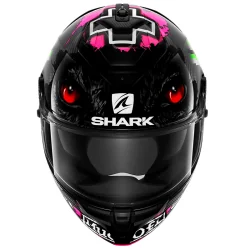 CASCO SHARK SPARTAN GT CARBON REPLICA REDDING SIGNATURE CARBON / RED / GREEN 2