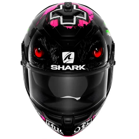 CASCO SHARK SPARTAN GT CARBON REPLICA REDDING SIGNATURE CARBON / RED / GREEN
