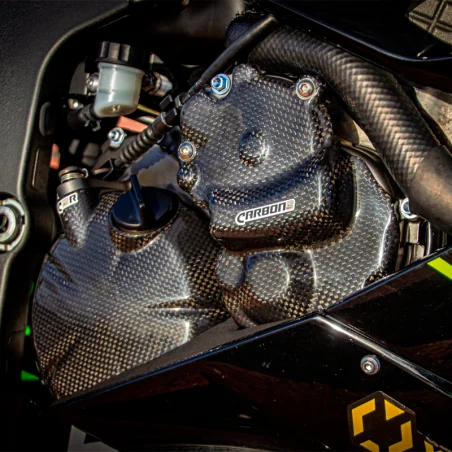 Protectores / Tapas Motor Carbono CARBON 2 RACE KAWASAKI ZX-6R 2009-2022