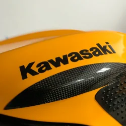 CARBON 2 RACE Deslizadores de Depósito Carbono KAWASAKI ZX-10R 2004-2007