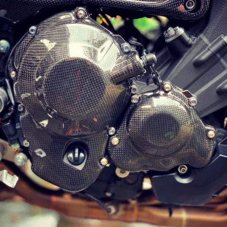 CARBON 2 RACE Protector / Tapa Embrague Carbono YAMAHA MT09 / FZ09 2013-2020