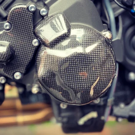 Protector / Tapa Alternador Carbono CARBON 2 RACE YAMAHA MT09 / FZ09 2013-2020