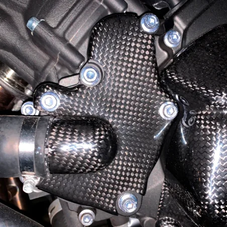 Protector Bomba de Agua Carbono CARBON 2 RACE YAMAHA MT09 / FZ09 2013-2020