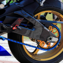 CARBON 2 RACE Protectores Basculante Carbono YAMAHA YZF-R6 2017-2021 2