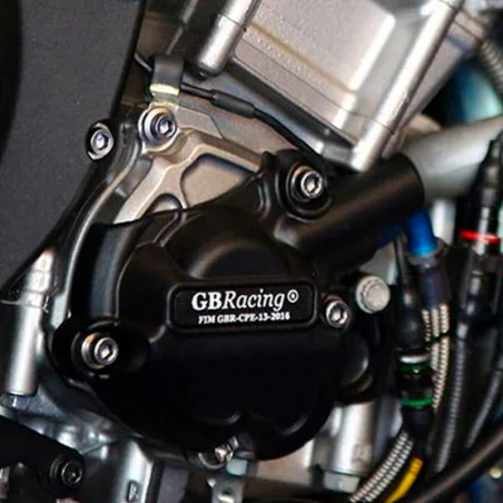 GB RACING Tapa Bomba de Aceite YAMAHA YZF-R1 2015-2023. EC-R1-2015-3-GBR