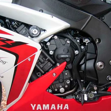 GB RACING Tapa Alternador YAMAHA YZF-R1 2007-2008. EC-R1-2007-1-GBR