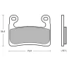 copy of Bremsbeläge BREMBO 07GR90SA
