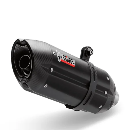 AUSPUFF MIVV SUONO SCHWARZ INOX SCHWARZ Z750 07-2014