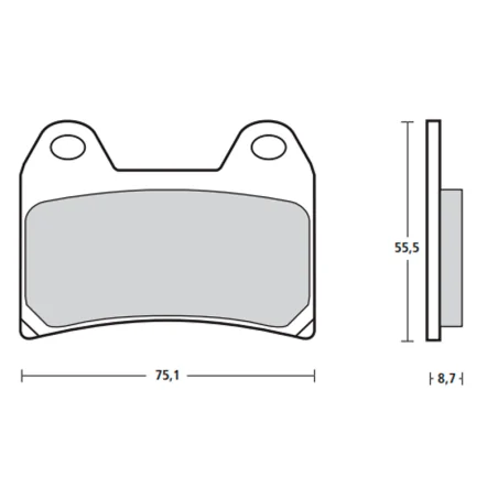 copy of Bremsbeläge BREMBO SC 07BB37SC