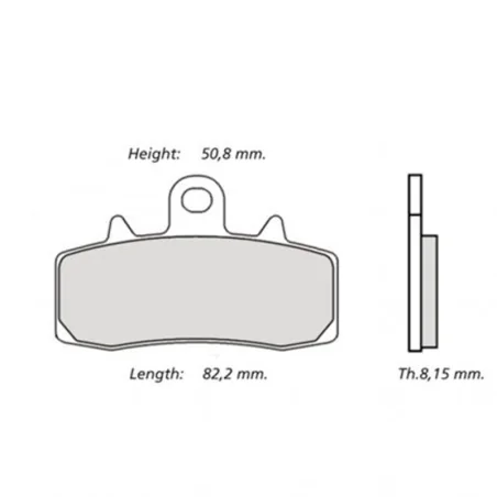 copy of Bremsbeläge BREMBO SC 07BB37SC