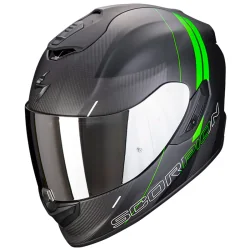 CASCO SCORPION EXO-1400 CARBON AIR DRIK BLACK / GREEN