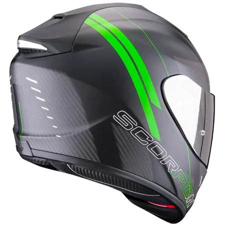 CASCO SCORPION EXO-1400 CARBON AIR DRIK BLACK / GREEN