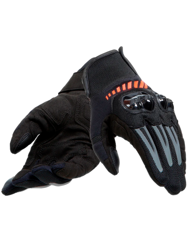 GUANTES DAINESE MIG 3 AIR BLACK / RED FLUO