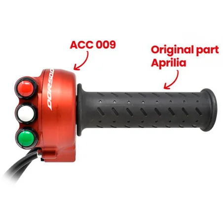 JETPRIME JP ACC 009 Ananasbeschleuniger JETPRIME TWIST GRIP APRILIA RSV4 / RR 2017-2020
