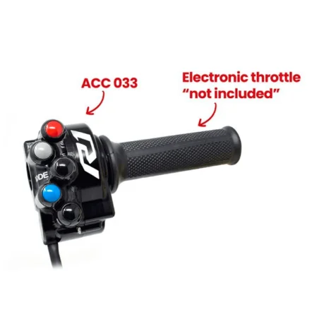 JETPRIME PIÑA DERECHA PARA ACELERADOR Con Mandos Integrados YAMAHA YZF-R1 2020-2022 REF JP ACC 033